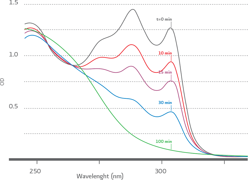 SPAAC_ligation_reaction_progress